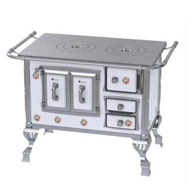 Imagem de Fogao a Lenha Venax GII n 1 Sec XVIII Branco Buque, SAIDA ESQUERDA