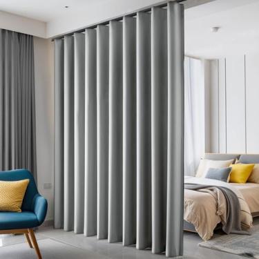 Imagem de Cortina Divisória de Ambiente hoeflife Cinza Claro 457x274 cm