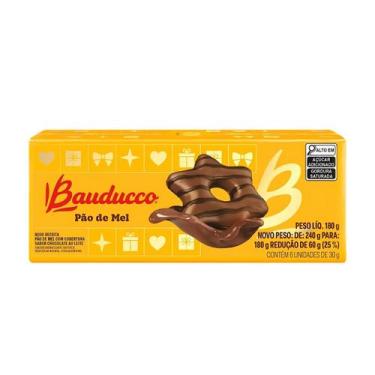 Imagem de Pão de Mel Chocolate Ao Leite Bauducco Caixa 180g