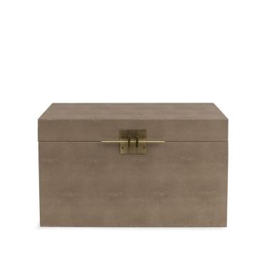 Imagem de Baú Decorativo em MDF com Revestimento em PU 44,5cm 22594P Mart
