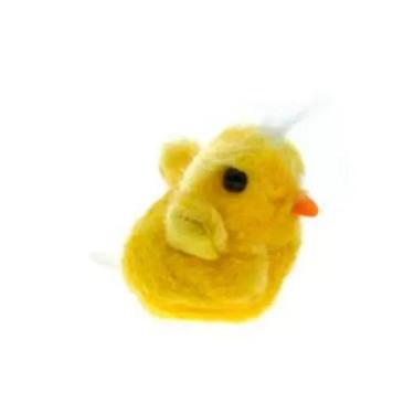 Imagem de Brinquedo para Gatos Pelúcia Fofinha corda com Catnip Chalesco, Amarel