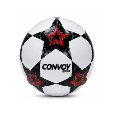 Imagem de Bola De Futebol Star Nº5 PVC Resistente Recreativa Colorida -, Vermelh