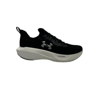 Imagem de Tênis Under Armour Charged Slight 3 SE, 44, Preto, Branco