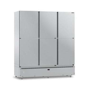 Imagem de Mini Câmara 6 Portas Resfriados 1152L Inox 0 A 7ºC 220V - Refrimate