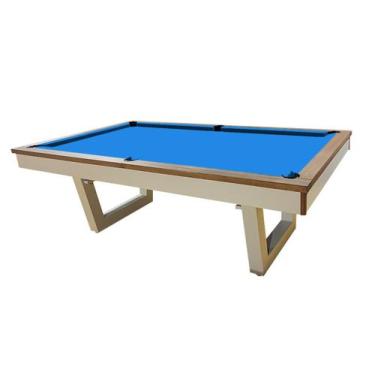 Imagem de Mesa de Sinuca/Bilhar - 2,34x1,34 - Nelson Bilhares, Azul royal