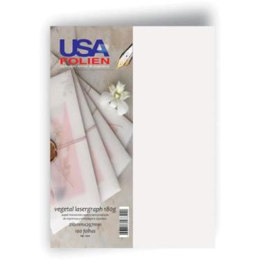Imagem de Papel Vegetal A4 180G 210X297MM Pacote com 100 - Usa Folien