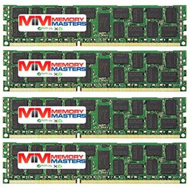 Imagem de Memória RAM DIMM DDR3 ECC registrada PC3-10600 1333 MHz Single Rank Kit de 64 GB (4 x 16 GB) para série HP-Compaq ProLiant