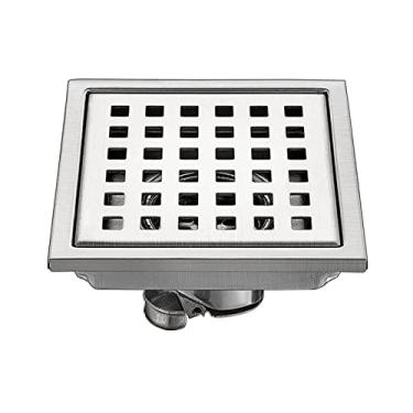 Imagem de 110x110 Inser??o de Ladrilhos Quadrados Grades de Res¨ªduos de Piso Banheiro Chuveiro Dreno Dreno Antigo Dreno, H