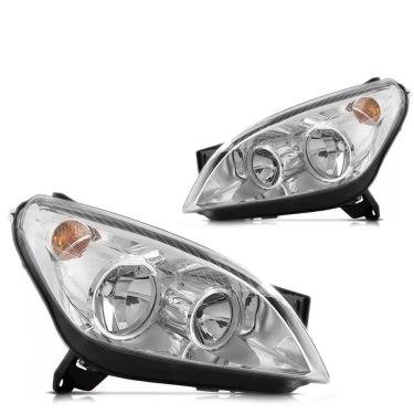 Imagem de Par Farol Chevrolet Vectra 2010 2011 2012 10 11 12 C/ Motor Tyc