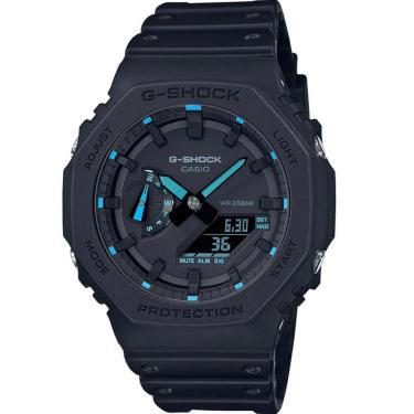 Imagem de Relógio G-Shock Carbon Core Guard GA-1000-1A2DR Preto/Azul