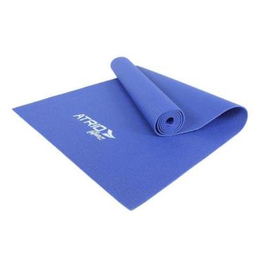 Imagem de Tapete De Yoga E Ginástica Átrio Es310 Pvc Azul - Atrio