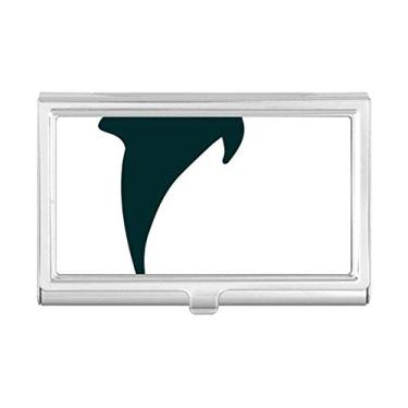 Imagem de Blue Ocean Carteira de bolso para cartão de visita com golfinho amigável ao dólar