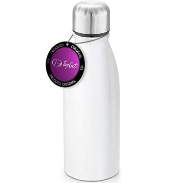 Imagem de Squeeze Alumínio 500 ml Wave TopGet Branco