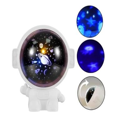 Imagem de Mini Astronauta Galaxy Projetor Noite Luz Quarto Luminaria Criancas Usb Ws-8805