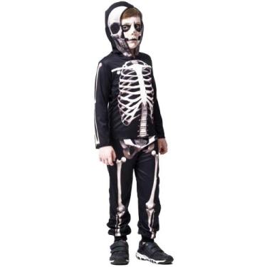 Fantasia Túnica Morte Halloween Infantil Masculino - Jade Fashion