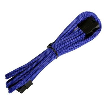 Imagem de Cabo Extensor 8 pinos - para Alimentação de Placa Mãe de 8 Pinos - 45cm - Azul - AeroCo...