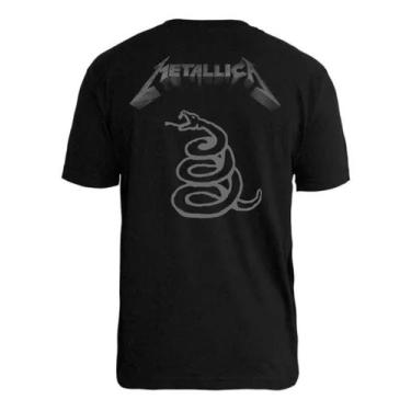 Imagem de Camiseta Metallica*/ Black Album  Pc 011 - Stamp