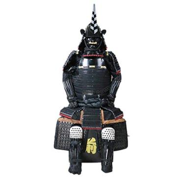 Imagem de Roupa Armadura Japonesa Wearable Samurai Nobunaga Oda Preto Pêssego 032