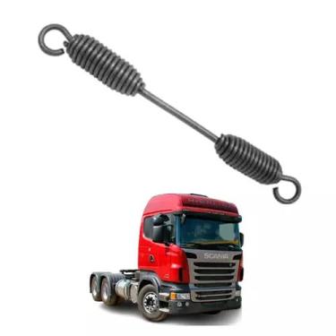 Imagem de MOLA DUPLA PATIM FREIO DIANTEIRO/TRASEIRO (LONGA) PARA SCANIA CAMINHAO L P G R S T ONIBUS F K N SERIE 3 SERIE 4 SERIE 5 SERIE 6
