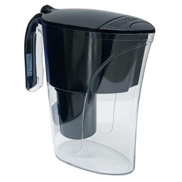 Imagem de Jarra Purificadora água filtro portátil preta 1,5 Litros Inmetro