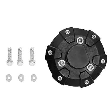 Imagem de KACEPAR Capa de base de antena, acabamento da tampa inferior aérea do carro para montagem de antena, compatível com Jeep Wrangler JK JKU JL JLU Gladiator JT 2007-2022