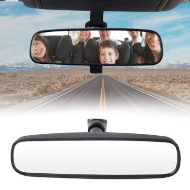 Imagem de CZShiYue Espelho retrovisor interior retrovisor do carro espelho dianteiro refletor interno antirreflexo apto para Nissan Rogue Altima NV1500 NV2500 NV3500 Frontier Cefiro Tiida Sentra Titan Fairlady