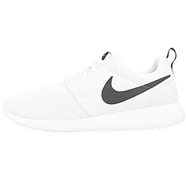 Imagem de Nike Womens Roshe One Running Shoes (9.5 B(M) US)(White/White/Black)