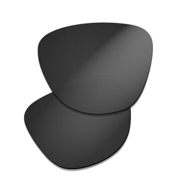 Imagem de Prizo ORL Lentes de reposição polarizadas para óculos de sol Oakley Frogskins XS OJ9006 (preto escuro)