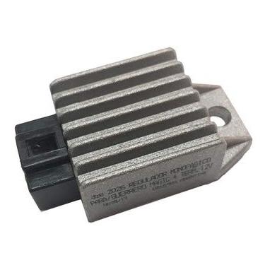 Imagem de Regulador de tensão para Bajaj M 80 - Kinetic K4 100 - Kymco DJ W REFINED 50 Activ 110 Agility 150 Agility 50 OEM 32810-GD100D 32800-40D100 ZS 241100-C51 ZS-22800-40D100 ZS 241100-C51 ZS-222800-40D100