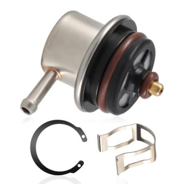 Imagem de KPALAG Regulador de pressão de injeção de combustível com clipe e anel de pressão compatível com Buick Lesabre Cadillac Escalade Chevrolet Avalanche Silverado Suburban GMC Sierra Yukon Substituto #: