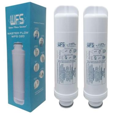 Imagem de Kit Com 2 Refis / Filtro Master Flow Compatível Purificadores Electrol