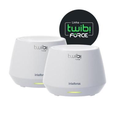 Imagem de Conjunto De Roteador Sem Fio Twibi Force Ax Branco Intelbras
