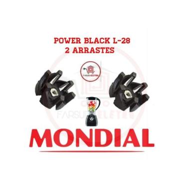 Imagem de Arraste Acoplamento do Copo 2 Unidades Liquidificador Mondial Power 2 