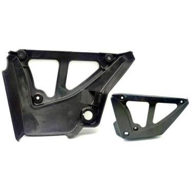 Imagem de Tampa Lateral Inferior - TITAN 150 2004-2008 PRETO - Loja Duas Rodas