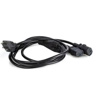 Imagem de Cabo Y De Força, Tripolar 10A - 1,5 Metro - Cirilo Cabos