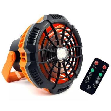 Imagem de Ventilador Portátil Com Iluminação Umidificador Climatizador - ALBATRO