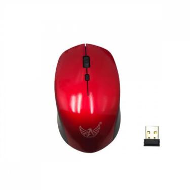 Imagem de Mouse sem Fio 1600dpi Altomex AG-830, Vermelho