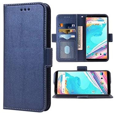 Imagem de Capa de telefone para Oneplus 5T Folio Flip Wallet Case, couro PU, compartimentos para cartão de crédito, resistente, proteção de corpo inteiro, suporte, capa de telefone para Oneplus5T A5010 One