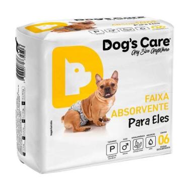 Imagem de Fralda Higiênica Dogs Care Ecofralda para Cães Machos 6 Unidades - Tam
