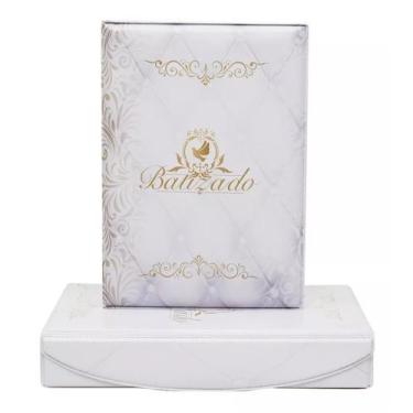 Imagem de Álbum Fotográfico Luxo Caixa Imã Batizado 40 Fotos 15x21 - Capture Álb