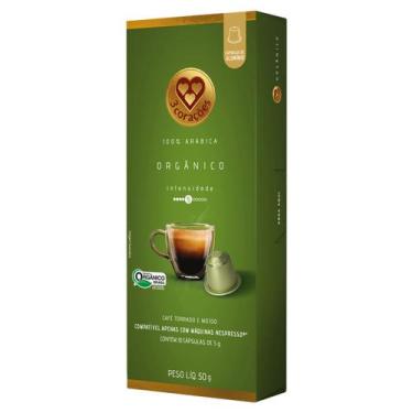 Imagem de Cafe 3 coracoes organico caps alum c10 - 3 Corações