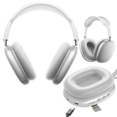 Imagem de Headphone S/Fio Bluetooth C/Microfone Max P9 Air Premium Cor - AL