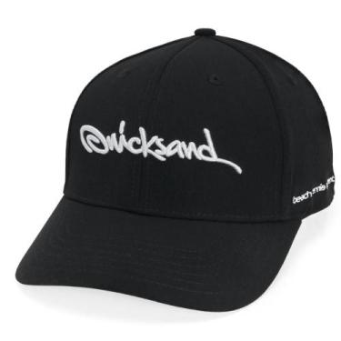 Imagem de Boné Quicksand Easy Dry Bordado Preto