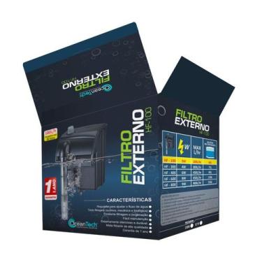 Imagem de Filtro Externo Ocean Tech HF-0100 100LH para Aquários  - 127V