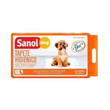 Imagem de Tapete Higiênico Sanol Dog para Cães - 30 Unidades, 30