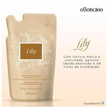 Imagem de Refil Lily Creme Des. Hidr. Acetinado CPO 250gr - O Boticário