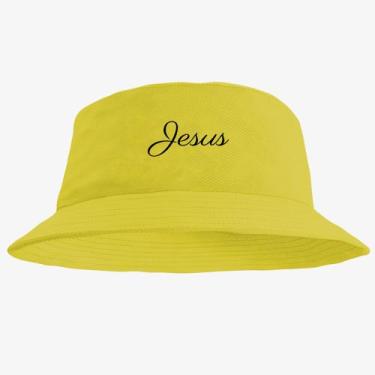 Imagem de Boné Chapéu Bucket Hat Estampado Jesus - MP Moda Masculina, Único, Ama