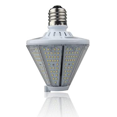 Imagem de dephen Lâmpada LED de Milho 50W - Base Média Removível E26 - 6500Lm - 5000K - Retrofit Corn Cob - Luz LED para Post Top, Varanda e Parede - 1 Unidade