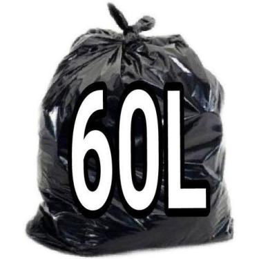 Imagem de Saco De Lixo 50 Litros Preto Reforçado 100Un - HIGIPACK