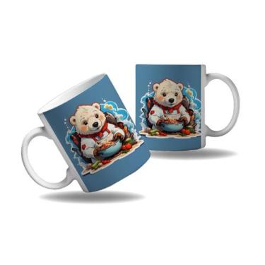 Imagem de Caneca Presente Urso Cozinheiro Chefe Cozinha Profissão 2 - Enjoy Shop